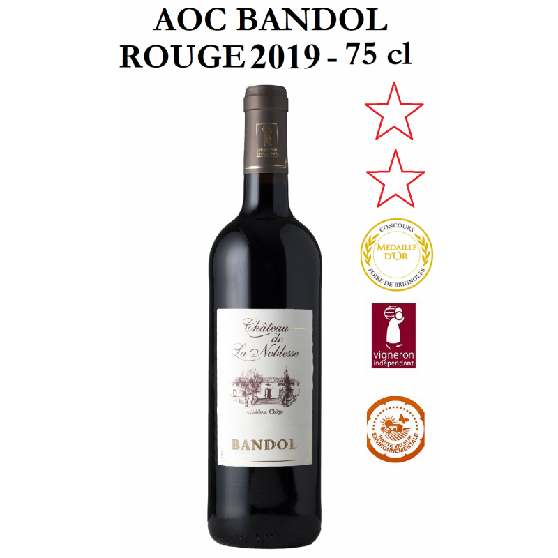 Excellent rouge 2019 BANDOL Excellent rouge 2019 BANDOL