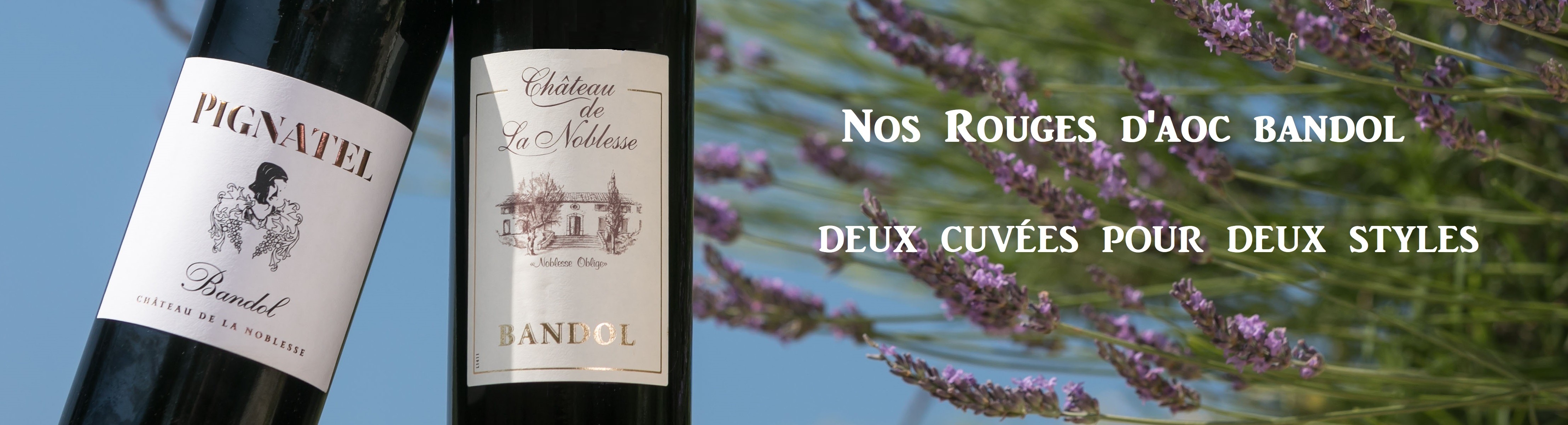 Vins rouges de Bandol Noblesse - Pignatel